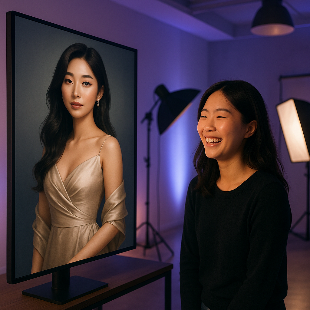 AI로 변신하는 나의 모습에 감탄!